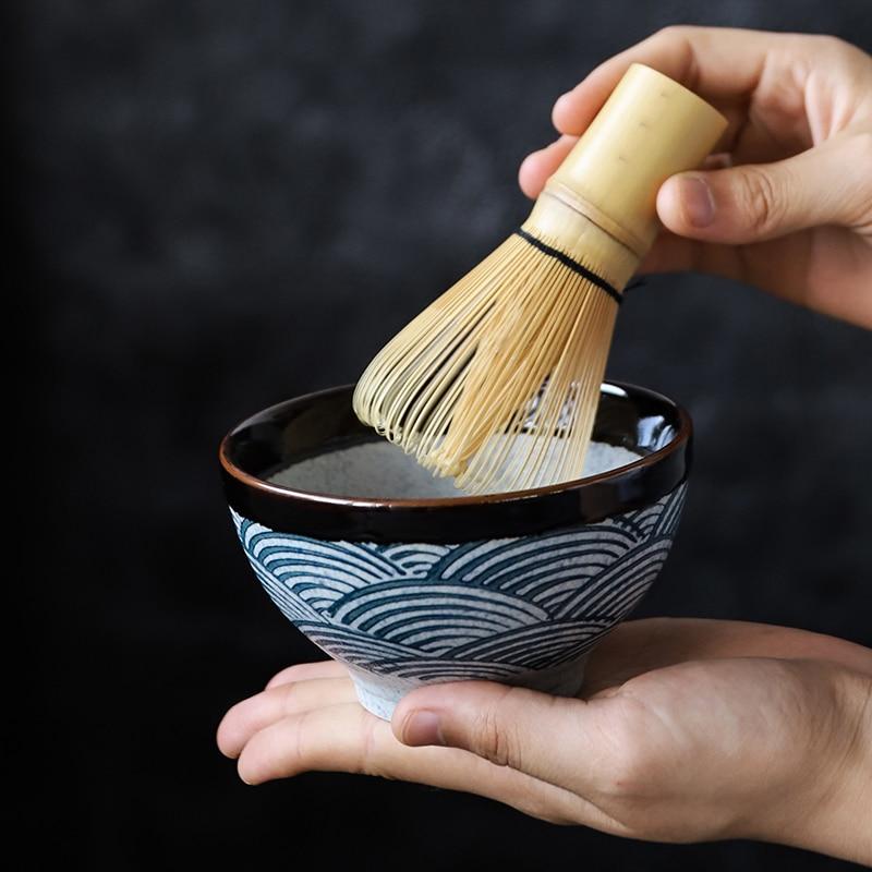 Elegant Ceramic Matcha Tea Set - Juvrena