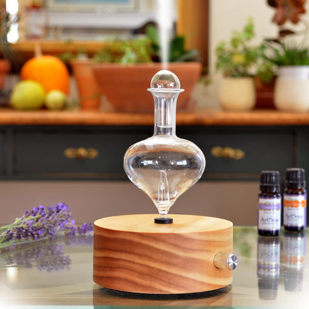 Diffuser - Professional Grade (Solum Lux Eros), Premium, Essential Oil Diffuser, Nebulizer, Nebulizing Machine, Waterless