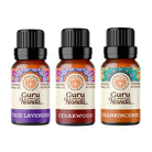 Sleep Essential Oils - Frankincense, Lavender, Cedarwood - Aids in Calming and Relaxation Aromatherapy & Diffuser