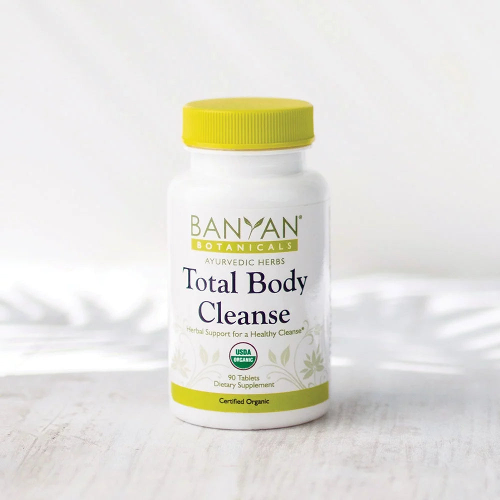 Total Body Cleanse – Organic Detox Supplement with Amla & Manjistha – Supports Ayurvedic Cleanses, Detoxification, & Liver Function* – 90 Tablets – Non GMO Sustainably Sourced Vegan