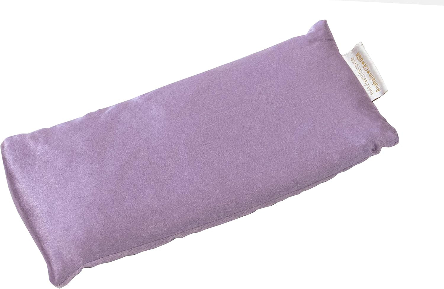 Weighted Eye Pillow Mask, Lavender Velvet, Microwave or Freeze, Washable, 9.5X4.5 In, for Sleep, Yoga, Meditation, Relaxation