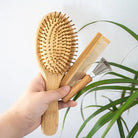 Bamboo Hair Brush Set - Juvrena