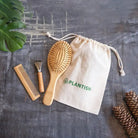 Bamboo Hair Brush Set - Juvrena