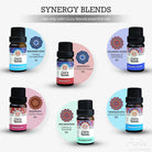 Essential Oil for Aromatherapy & Diffusers - Set of 6 Blended Scents Variety