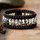 Bangles Leather Wrap Bracelet - Juvrena