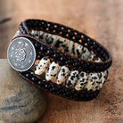 Bangles Leather Wrap Bracelet - Juvrena