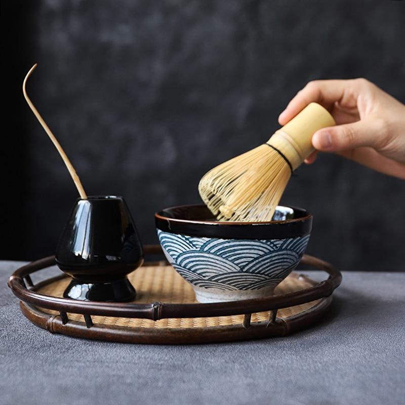 Elegant Ceramic Matcha Tea Set - Juvrena
