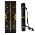 Golden Wear-resistant PU Polyurethane Rubber Yoga Mat - Juvrena