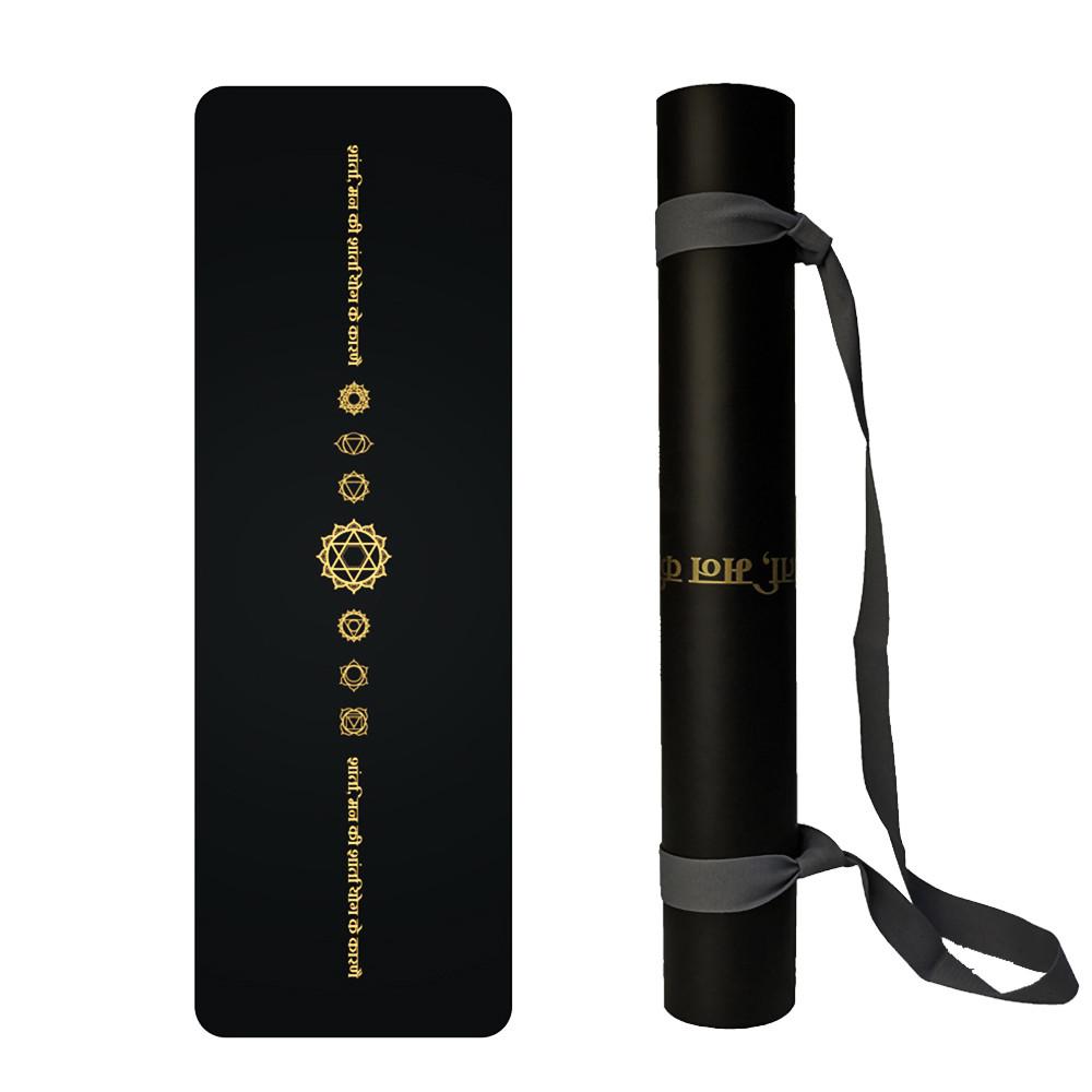 Golden Wear-resistant PU Polyurethane Rubber Yoga Mat - Juvrena