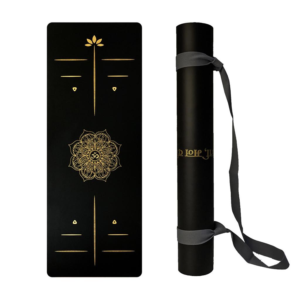 Golden Wear-resistant PU Polyurethane Rubber Yoga Mat - Juvrena