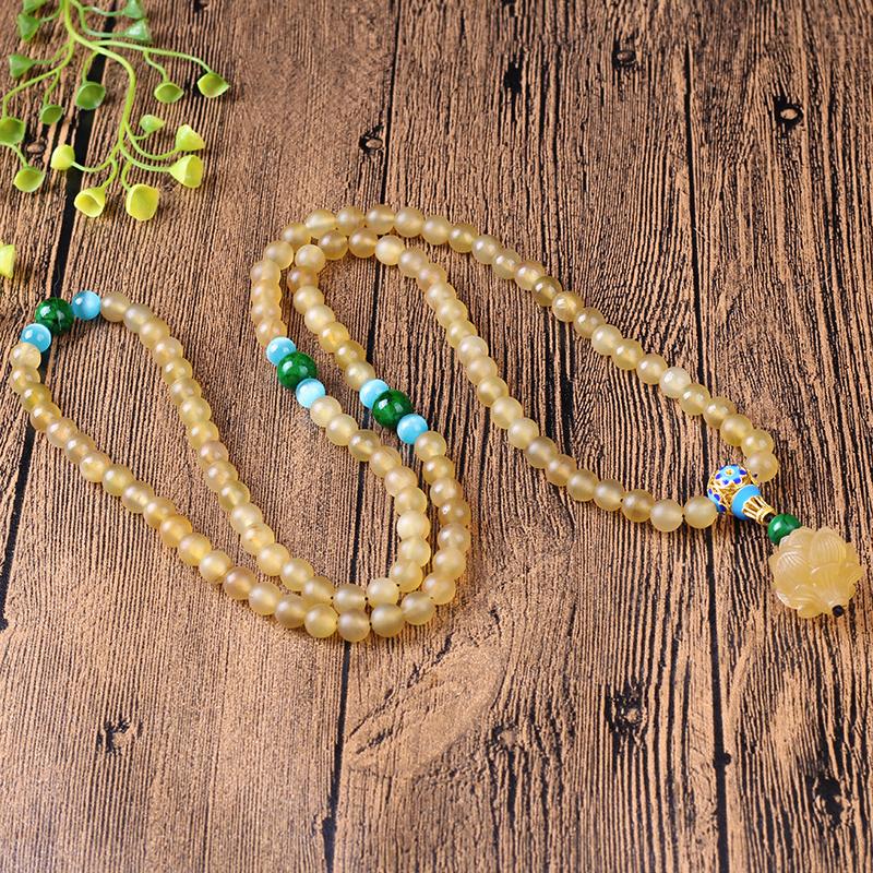 Lotus Prayer Beads - Juvrena