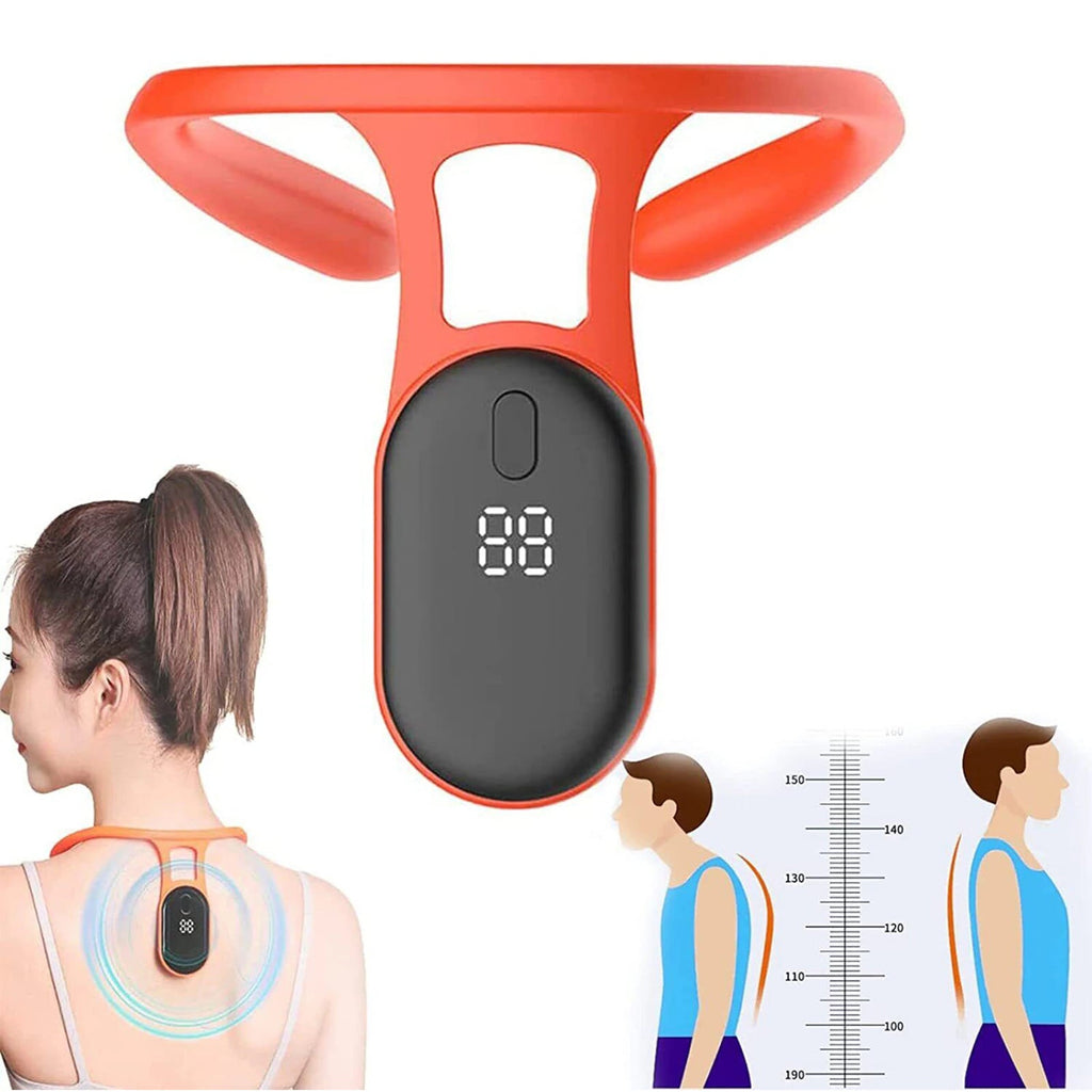 Posture Corrector Device Micro Vibration Posture Training Reminder Smart Sensor Back Posture Neck Hump Corrector for Adult Kid - Juvrena