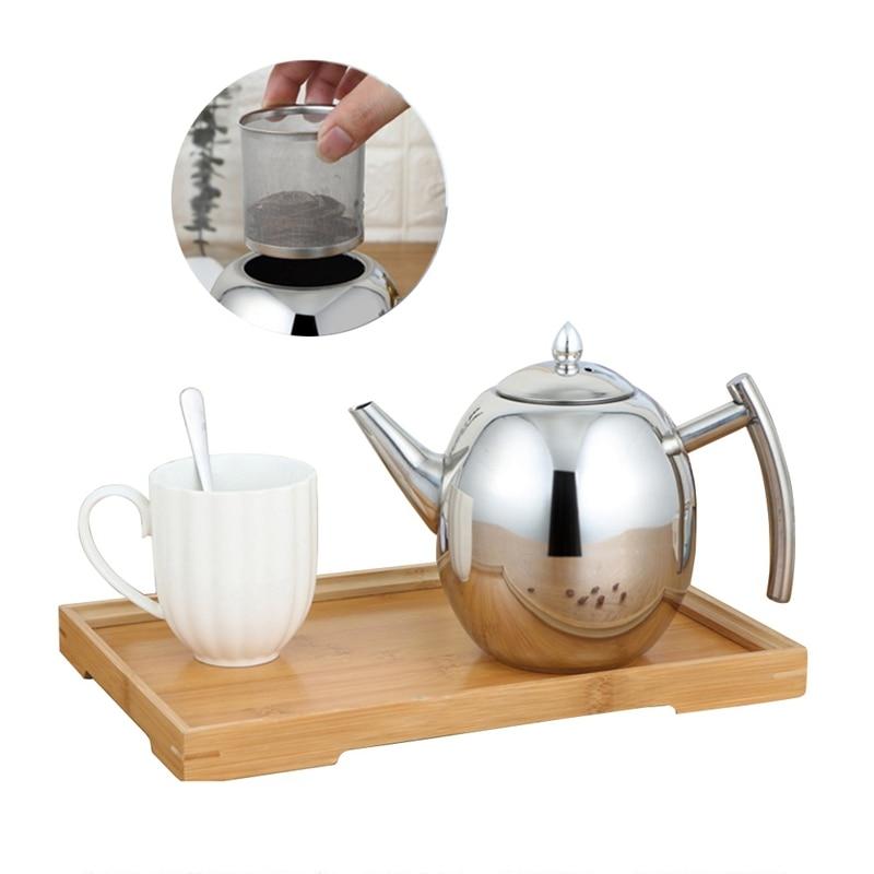 Stainless Steel Water Kettle Tea Pot - Juvrena